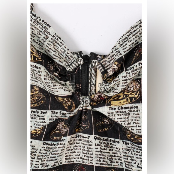 Rings Septum Linen Mini Dress - Picture 5 of 6